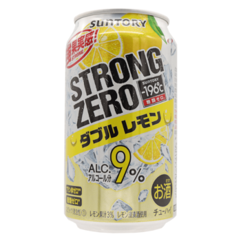 SUNTORY – STRONG Zero Double Citron 9% [S] – 350ml