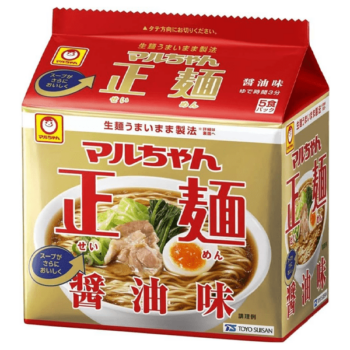 INSTANT NODDLES – Toyo-Suisan Seimen Shoyu – 5x 105g