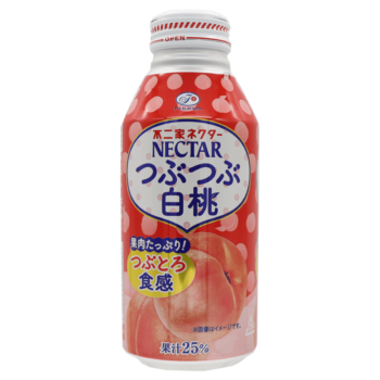 FUJIYA – Tsubu-Tsubu White peach – 380ml