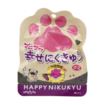 SENJAKU – Happy Nikukyu Grape Gummy – 30g