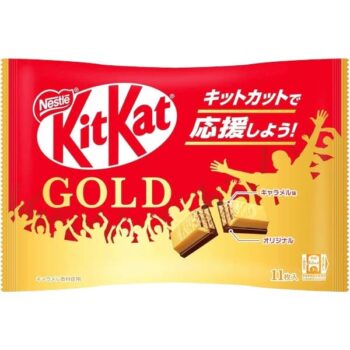 KITKAT Mini JP – Double Layered Gold Caramel & Chocolate – 127g