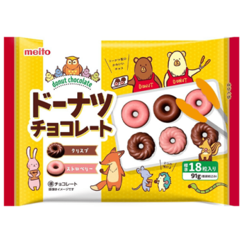 MEITO – Donut Crisp Chocolat & Fraise – 91g