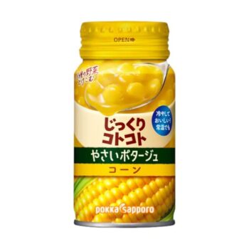 POKKA SAPPORO – Jikkuri Kotokoto Corn Potage Soup – 170ml