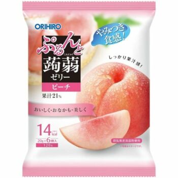 ORIHIRO – Konjac jelly grape & peach – 120g