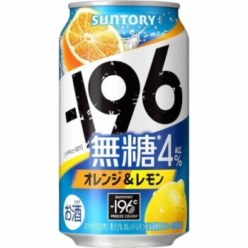 SUNTORY – Strong Zero Orange & Lemon 6° – 350ml