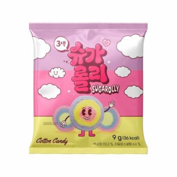 SUGAROLLY – 3 Colours Cotton Candy – 9g