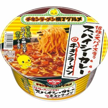 CUP NODDLES – Chicken Ramen Donburi 18 Spices Curry – 88g