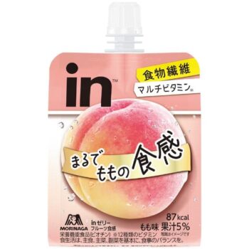 MORINAGA – In Jelly : Fruits Texture Peach – 150g