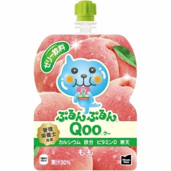 MINUTE MAID – Qoo Pururun Jelly Drink White Peach – 125g