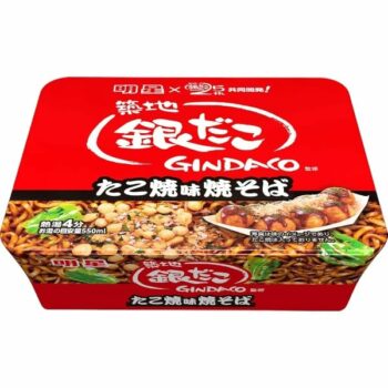 CUP NODDLES – Tsukiji Gin Dako Takoyaki Yakisoba Cup – 112g