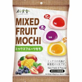 BAMBOO HOUSE – Mixed Fruit Mochi – 250g