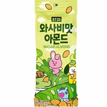 LINE FRIEND – Wasabi Almond x BT21 – 30g