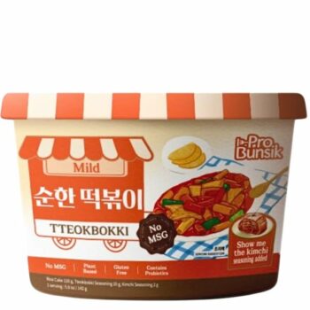 PROBUNSIK – Bowl Mild Tteokbokki – 142g