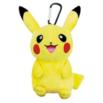 MARUYOSHI – Peluche Pikachu zippée avec Mousqueton