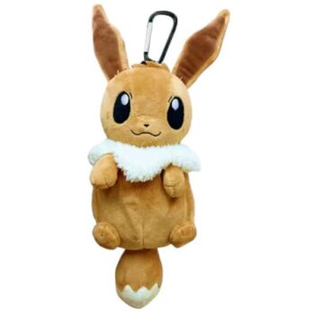 MARUYOSHI – Peluche Evoli zippée avec Mousqueton