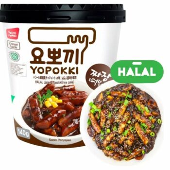 YOPOKKI – Jjajang Tteokbokki – 120g